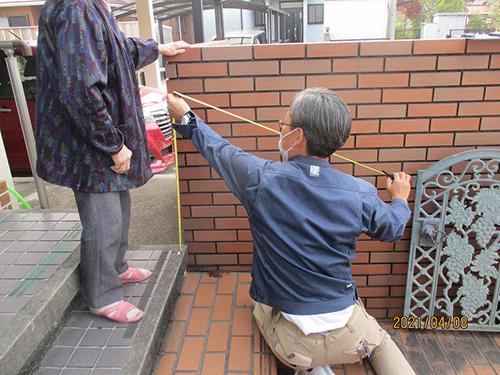 機能訓練指導員が住宅診断を実施